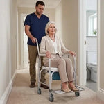 ELARIS 4 in 1 Bedside Commode Chair