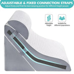ELARIS 3 in 1 Memory Foam Ergonomic Wedge Pillow For Acid Reflux
