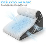 ELARIS 3 in 1 Memory Foam Ergonomic Wedge Pillow For Acid Reflux