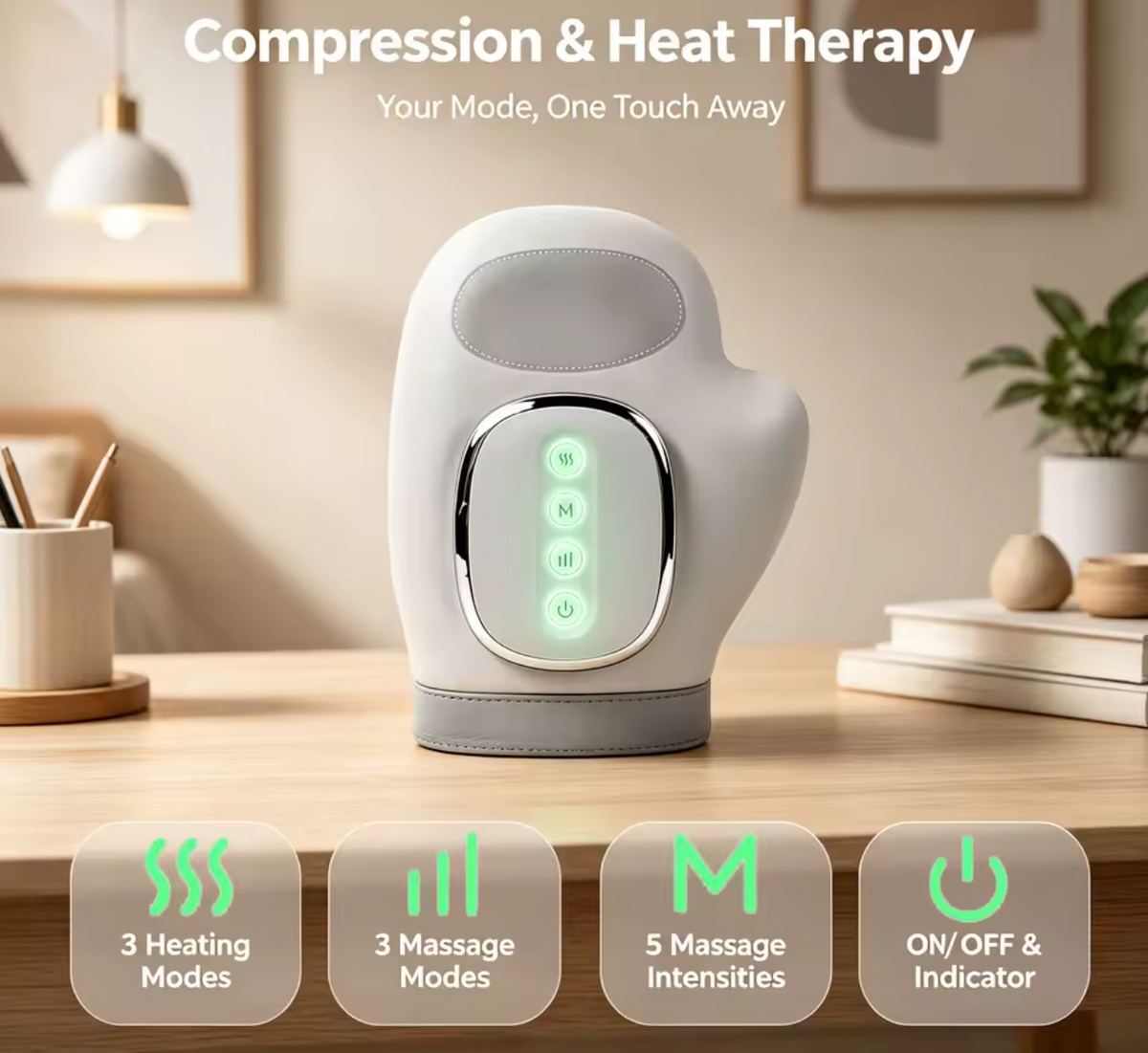 ELARIS Hand Massager For Hand Mobility, Pain Relief & Arthritis