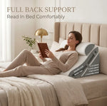 ELARIS 3 in 1 Memory Foam Ergonomic Wedge Pillow For Acid Reflux