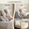 ELARIS 3 in 1 Memory Foam Ergonomic Wedge Pillow For Acid Reflux
