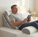 ELARIS 3 in 1 Memory Foam Ergonomic Wedge Pillow For Acid Reflux