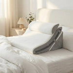 ELARIS 3 in 1 Memory Foam Ergonomic Wedge Pillow For Acid Reflux