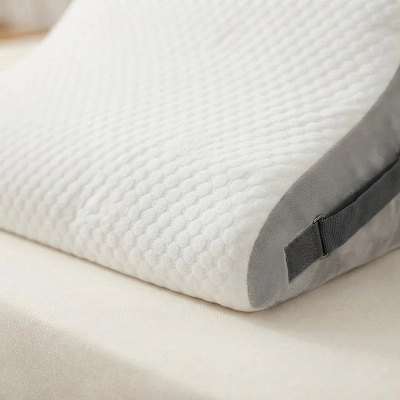 ELARIS 3 in 1 Memory Foam Ergonomic Wedge Pillow For Acid Reflux