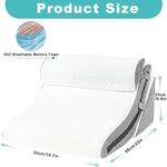 ELARIS 3 in 1 Memory Foam Ergonomic Wedge Pillow For Acid Reflux